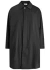 Fear Of God Car Nylon-blend Coat In Black