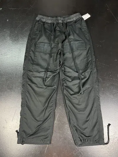 Pre-owned Fear Of God Cargo Pants In Black