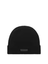 Fear Of God Merino Wool Blend Beanie In Black