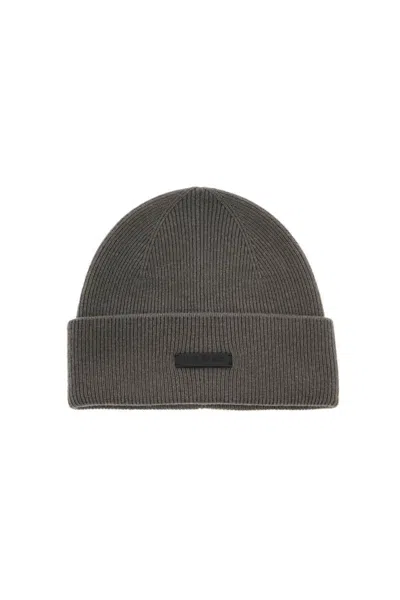 Fear Of God Cashmere Beanie Hat For In Grey