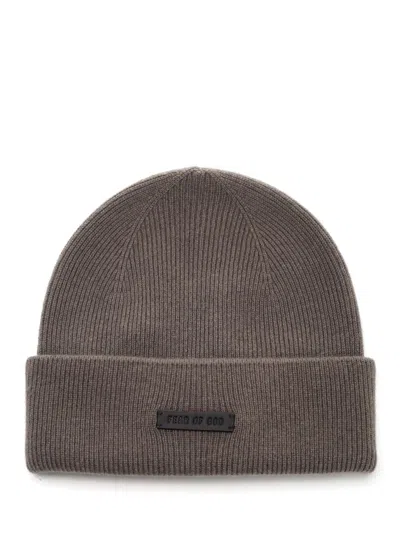 Fear Of God Cashmere Beanie Hats Grey
