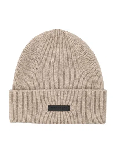 Fear Of God Men's Cashmere Beanie Hat In Neutrals