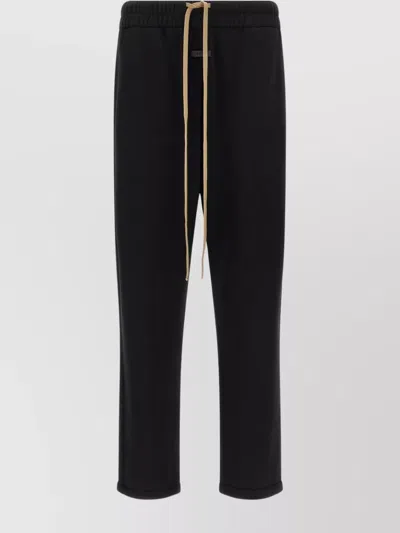 Fear Of God Casual Cotton Joggers With Drawstring And Pockets In Black