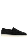 Fear Of God Suede Loafers With Rubber Sole And Round Toe In Brown