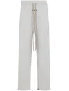 Fear Of God Grey Track Pants With Adjustable Drawstring