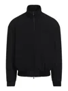 Fear Of God Tailored Blue Wool Jacket With Modern Silhouette In Black