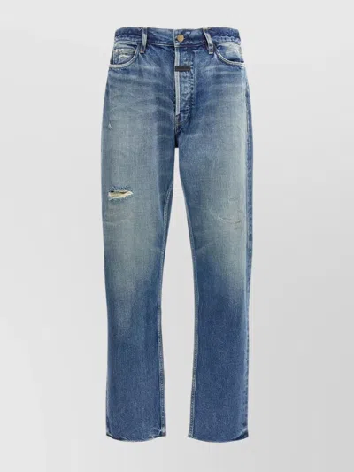 Fear Of God 'classic 5 Poches' Jeans In Blue