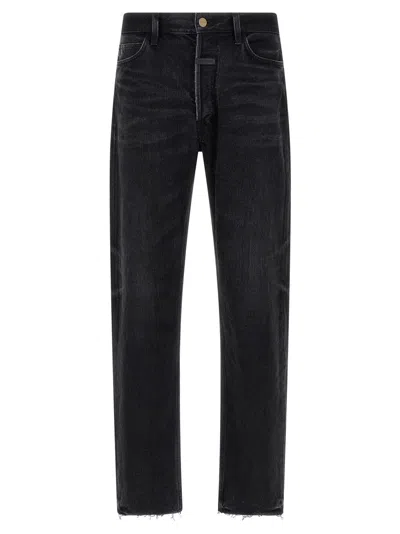 Fear Of God Men's Classic 5 Pockets Jeans In Black