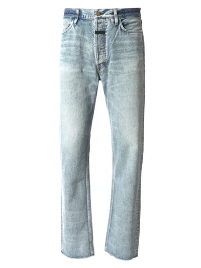 FEAR OF GOD CLASSIC 5 POCKET JEANS LIGHT BLUE