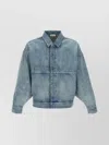 Fear Of God Denim Trucker Casual Jackets And Parka Blue