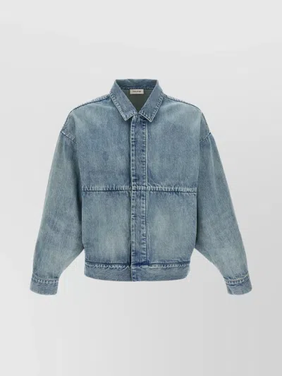 FEAR OF GOD 'CLASSIC DENIM TRUCKER JACKET WITH FRONT POCKETS'