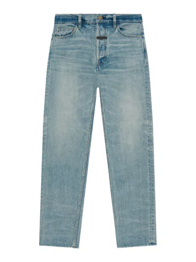 Fear Of God Classic Five Pocket Jeans In Blue