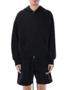 Fear Of God Full Zip-up Hoodie With Minimalist Design And Front Pocket