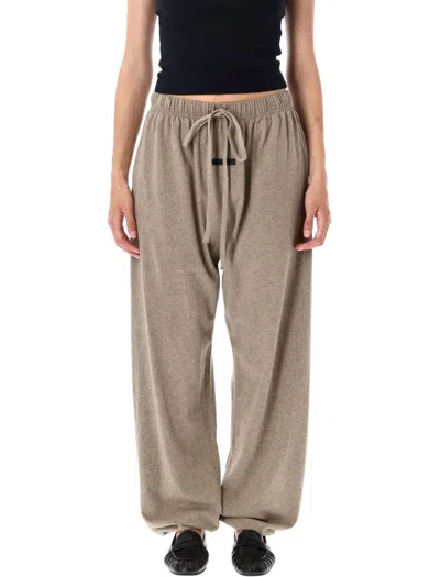 Fear Of God Classic Fleece Sweatpants In Brown