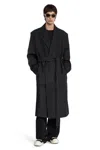 Fear Of God Classic Overcoat Coats Black In Black