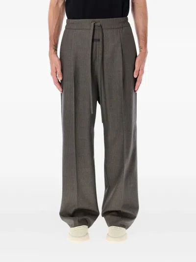 FEAR OF GOD CLASSIC PANT,FG25FW65.650HWH 098 IRON CHEVRON
