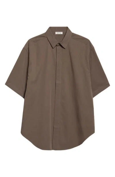 FEAR OF GOD FEAR OF GOD CLASSIC SHORT SLEEVE BUTTON-UP SHIRT