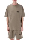 Fear Of God Grey Crew Neck T-shirt