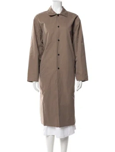 Pre-owned Fear Of God Coat In Brown