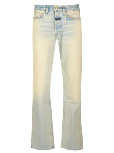 Fear Of God Collection 8 Jeans In Light Blue