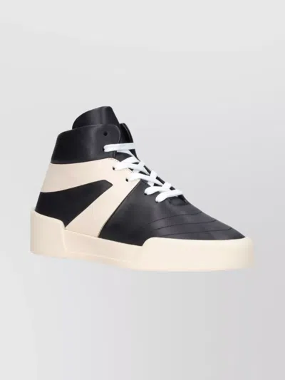 Fear Of God Contemporary Low Top Sneakers With Contrasting Panels In Black