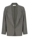 Fear Of God Cotton-blend Blazer In Grey