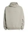 Fear Of God Eternal Grey Hoodie With Logo Patch On The Hood And Embroidery On The Front In Cotton Blend Man In Grey