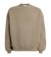 Fear Of God Solid Color Eternal Crew-neck Sweathirt With Embossed Detail L Standard Size In Beige