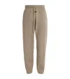 Fear Of God Cotton-blend Fleece Sweatpants In Beige