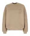 Fear Of God Round Neck Long-sleeved Sweatshirt In Brown