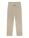 Fear Of God Cotton Cashmere Fleece Sweatpants In Nude & Neutrals
