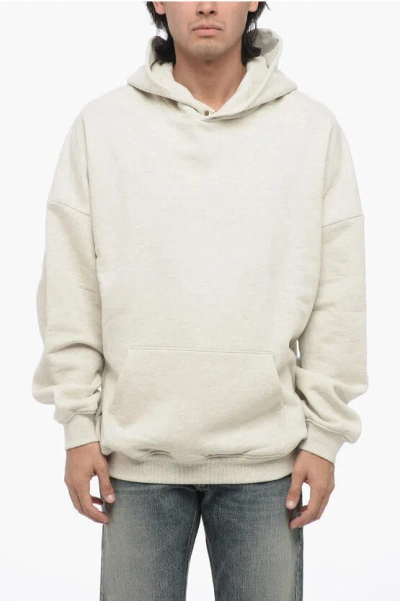 Fear Of God Cotton Eternal Hoodie With Patch Pocket In White