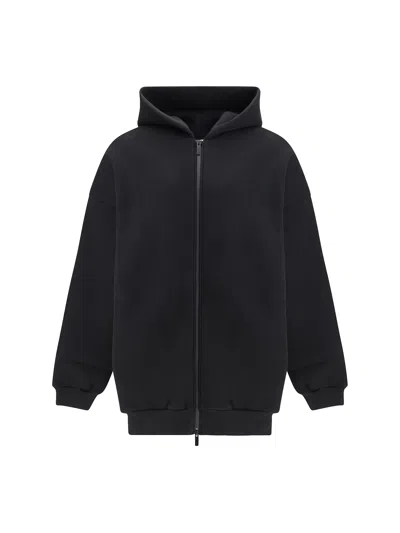 FEAR OF GOD COTTON-NYLON ZIP-UP HOODIE
