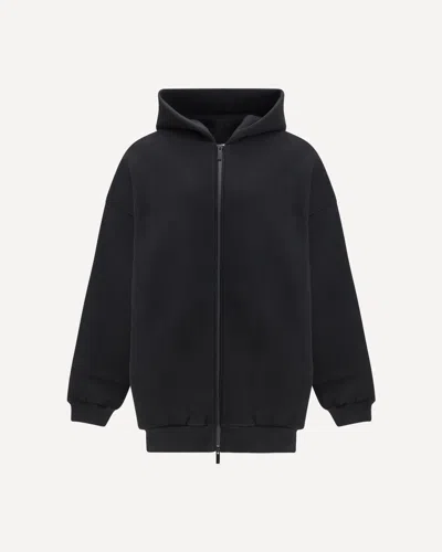 FEAR OF GOD COTTON-NYLON ZIP-UP HOODIE