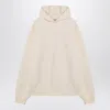 Fear Of God Thunderbird Graphic Print Hooded Sweatshirt In White