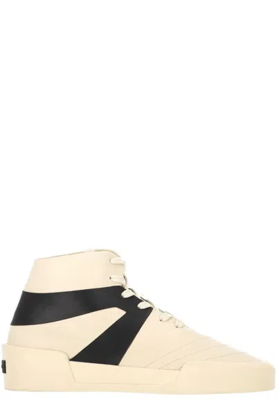 Fear Of God Cream/black Basketball Sneaker In Pink