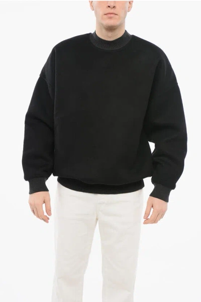 Fear Of God Crew Neck Loden Sweatshirt With Knitted Cuffs