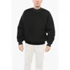 Fear Of God Crew Neck Loden Sweatshirt With Knitted Cuffs