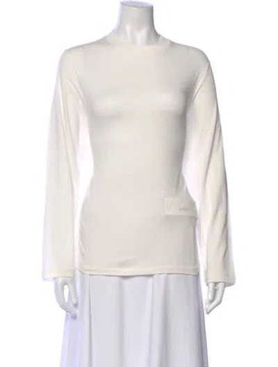 Pre-owned Fear Of God Crew Neck Long Sleeve Top W/ Tags In Neutral