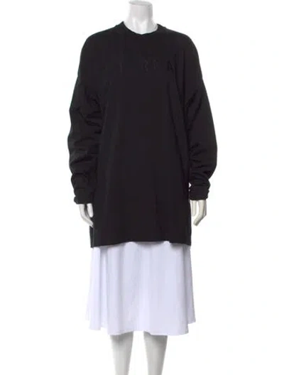 Pre-owned Fear Of God Crew Neck Sweater W/ Tags In Black
