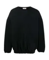 Fear Of God Crewneck Long-sleeved Sweatshirt In Black