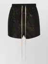 Fear Of God Crinkled Texture Elastic Waistband Lightweight Shorts In Multi
