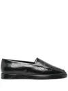 Fear Of God Crocodile-embossed Loafers In Black