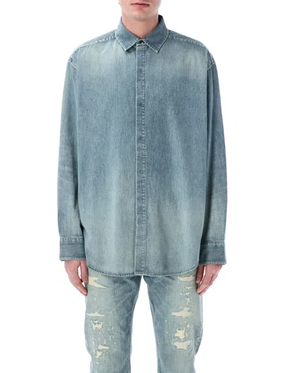 FEAR OF GOD DENIM BUTTON UP SHIRT