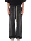 Fear Of God Denim Cargo Pants In Medium Indigo