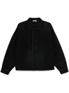Fear Of God Oversized Denim Trucker Jacket In Black