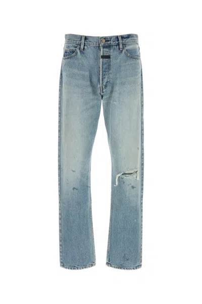 Fear Of God Denim Jeans In Blue