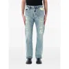 Fear Of God Repaired Classic Jeans With Vintage Hand-distressing