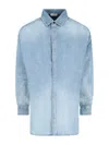 Fear Of God Relaxed Fit Denim Shirt With Classic Collar