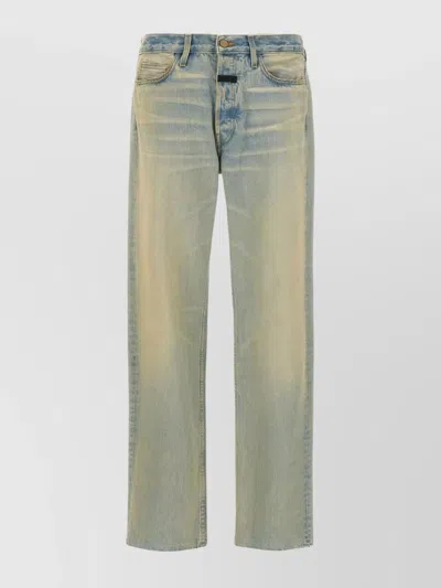 Fear Of God Denim Trousers From The '8th Collection' In 浅蓝色